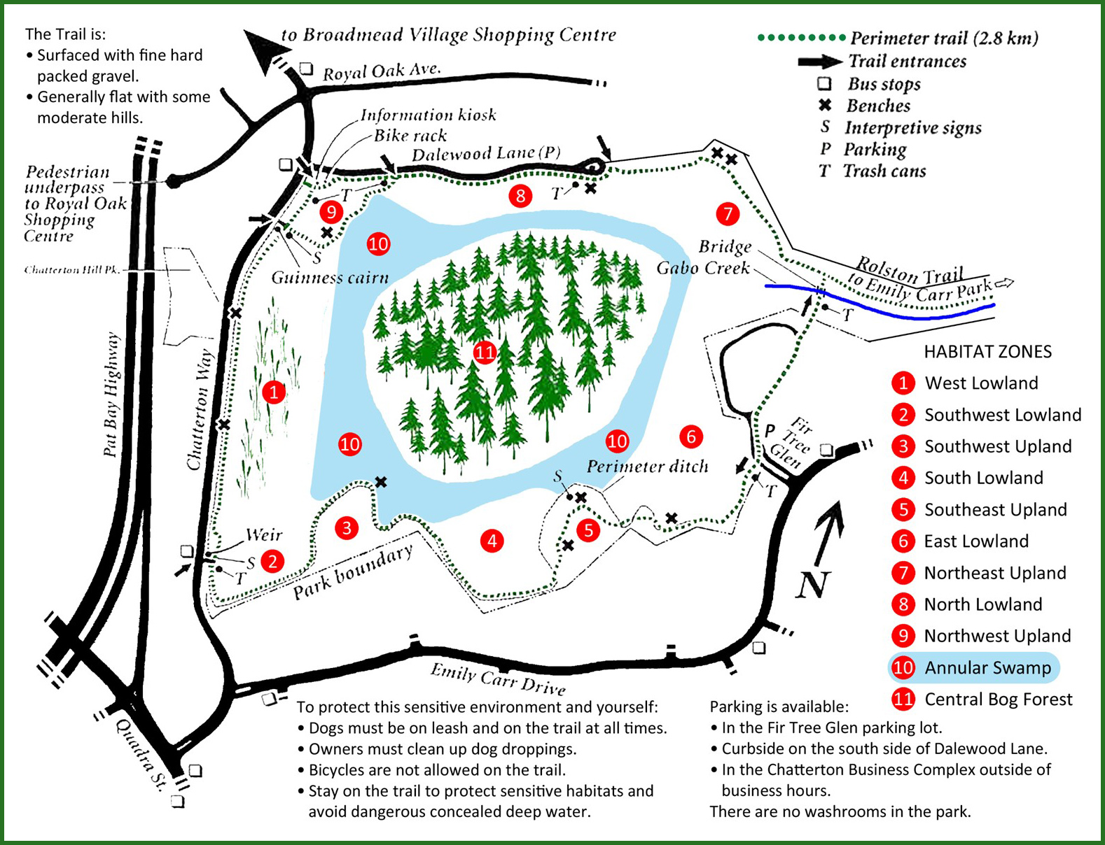 Trail Map - Rithet's Bog Conservation Society